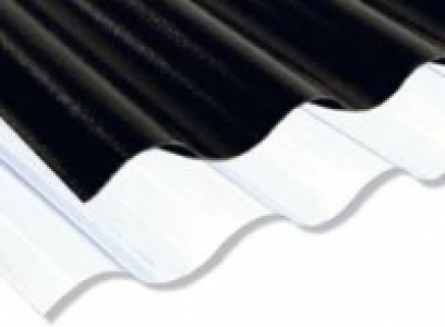 PVC-Wellplatte schwarz