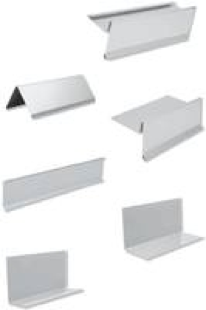 Alu-Blechabkantprofile, Winkelblech Z 250 ohne Wasserfalz