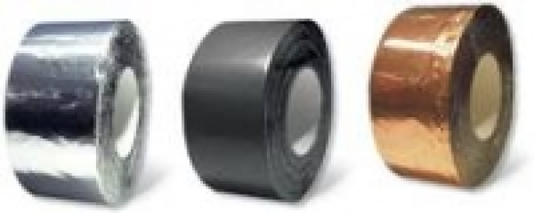 Bitumen-Reparaturband, Alu natur, 7,5 cm