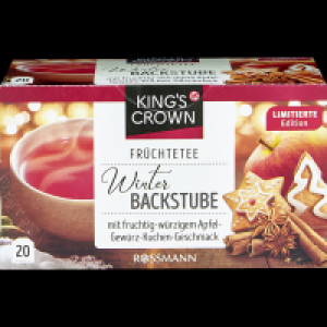 Rossmann Kings Crown Früchtetee Winterbackstube