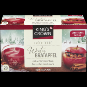 Kings Crown Früchtetee Winter Bratapfel