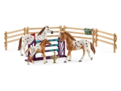 Schleich Horse Club 42433 »Horse Club Lisas Turnier-Training«, 3 Figur