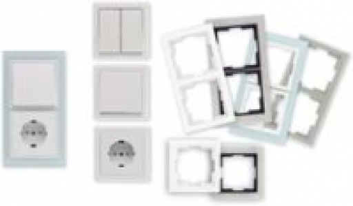 Schalterserie Design-Line Rahmen, 1-fach, Edelstahl 18.99&nbsp;&euro;