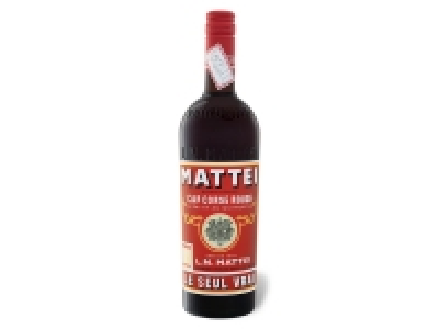 Mattei Le Seul Vrai Cap Corse Aperitif au Quinquina Rouge 15% Vol 18.99 €