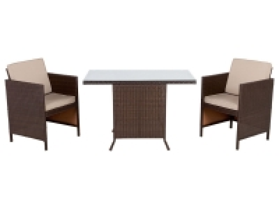 FLORABEST® FLORABEST Balkon-Set, 3-teilig, mit Tisch, 2 Stühle