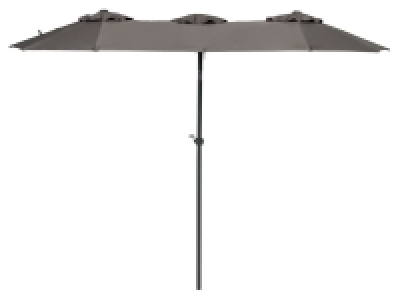 FLORABEST® FLORABEST Doppelschirm, 1,5x3,0 m, mit Kurbel