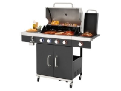 Lidl Tepro tepro Gasgrill, 4 flammig, herausnehmbare Rostmitte