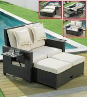 3in1-Multifunktions-Rattan-Sofa Bahia 299.99 €