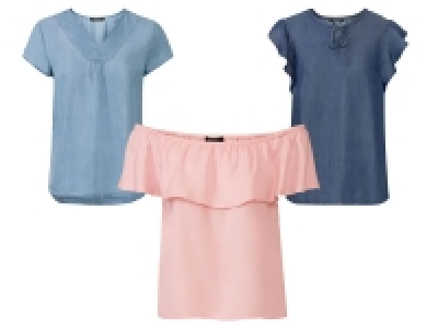 ESMARA® Bluse Damen, leger geschnitten