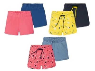 LUPILU® Kleinkinder Shorts Mädchen, 2 Stück 4.99 €