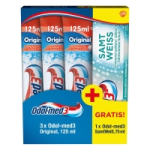 Aldi Süd  ODOL-MED3 Zahncreme 450 ml