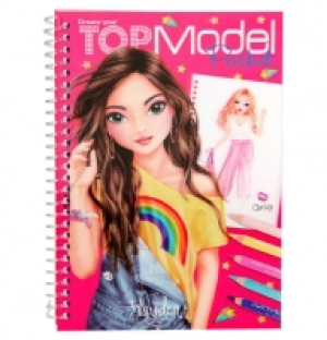 Depesche TOPModel Malbuch Pocket, mit 3D-Cover