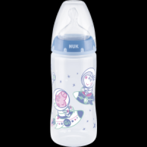 Rossmann Nuk First Choice Babyflasche mit Temperature Control Anzeige Boy PEPPA PIG