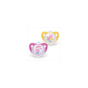 Nuk Beruhigungssauger Trendline Silikone Girl PEPPA PIG 6-18 Monate
