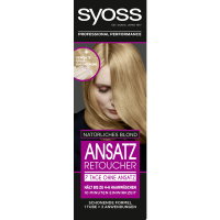 Rossmann Syoss Haarfarbe Ansatz Retoucher 7 Tage ohne Ansatz Natürliches Blond
