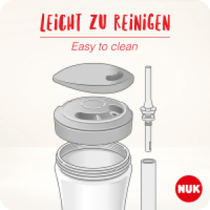 Nuk Action Cup Trinklernbecher 230 ml, Blau