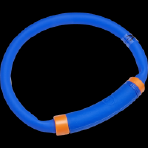 Rossmann Ideenwelt LED-Hundehalsband mini, blau