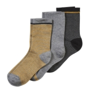 Damen-Socken mit Muster, 3er-Pack 2.99 €