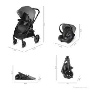 3in1 Travelsystem Onida, Comfy Grey 199.99 €