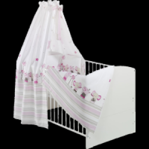 Schardt Komplettbett Classic-Line weiß, Banjo pink