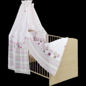 Schardt Komplettbett Classic-Line natur, Banjo pink
