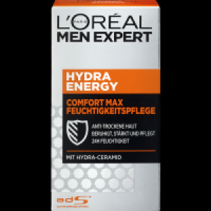 Rossmann Loréal Paris Men Expert Hydra Energy Comfort Max Feuchtigkeitspflege Anti-trockene Haut