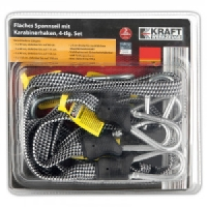 Spannseil flach mit Haken 4tlg. 7.99 €