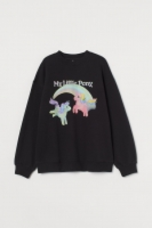 Oversized Sweatshirt mit Druck 6.99 €