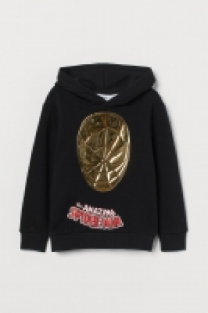 HM  Hoodie mit Applikation