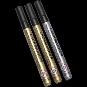 3 Lackmarker Gold/Gold/Silber 3.49 €