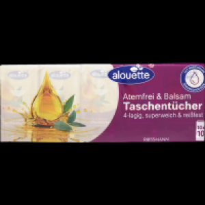 Rossmann Alouette Taschentücher Atemfrei & Balsam