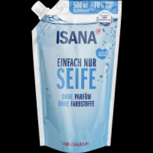 Isana Einfach nur Seife Nachfüllbeutel