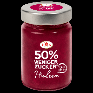 Zentis Fruchtaufstrich 50% weniger Zucker