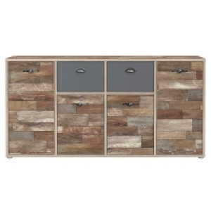 Sideboard - Maringo Pinie - grau matt - 169 cm