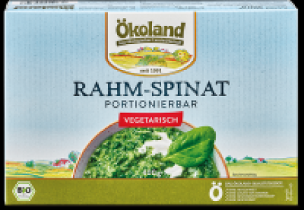 Ökoland Rahm-Spinat 1.77 €