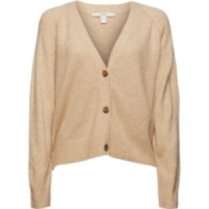 Esprit Cardigan, Raglanärmel, V-Ausschnitt, für Damen