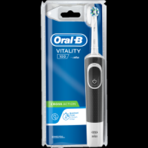 Rossmann Oral B Vitality 100 Schwarz CrossAction Elektrische Zahnbürste Powered By Bra