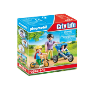 Playmobil Mama mit Kindern 70284