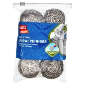 Aldi Süd  OPTIWISCH Edelstahl-Spiralreiniger