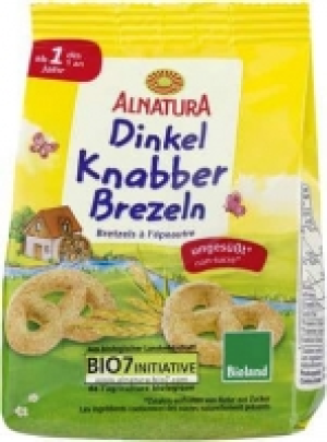 Dinkel-Knabberbrezeln 1.39 €