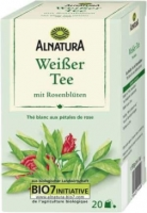 Weißer Tee mit Rosenblüten 2.49 €