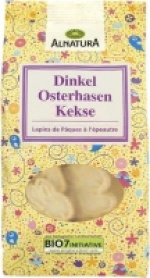 Dinkel-Osterhasen-Kekse 1.99&nbsp;&euro;