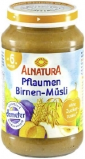 Pflaumen-Birnen-Müsli 0.99 €