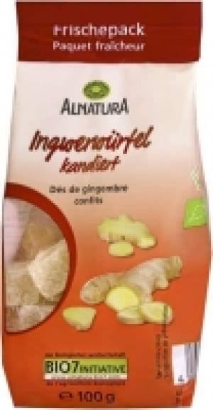Ingwerwürfel, kandiert 1.69 €