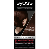 Rossmann Syoss Haarfarbe 3-28 Dunkle Schokolade