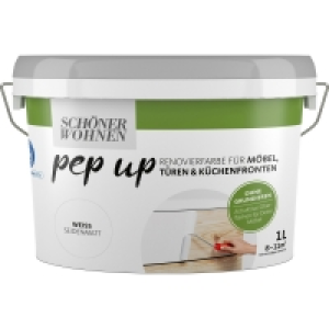 Schöner Wohnen pep up Renovierfarbe Möbel, Türen und Küchenfronten Wei 24.99 €