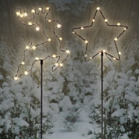 Norma I Glow LED-Winter-Gartenstecker