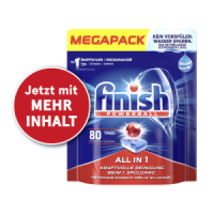 Rossmann Finish Powerball All in 1 Geschirrspültabs, Megapack