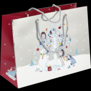 Dekowelt Premium-Geschenktüte Baumschmuck