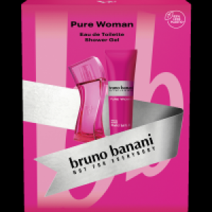 Bruno Banani Pure Woman Eau de Toilette Natural Spray +Shower Gel